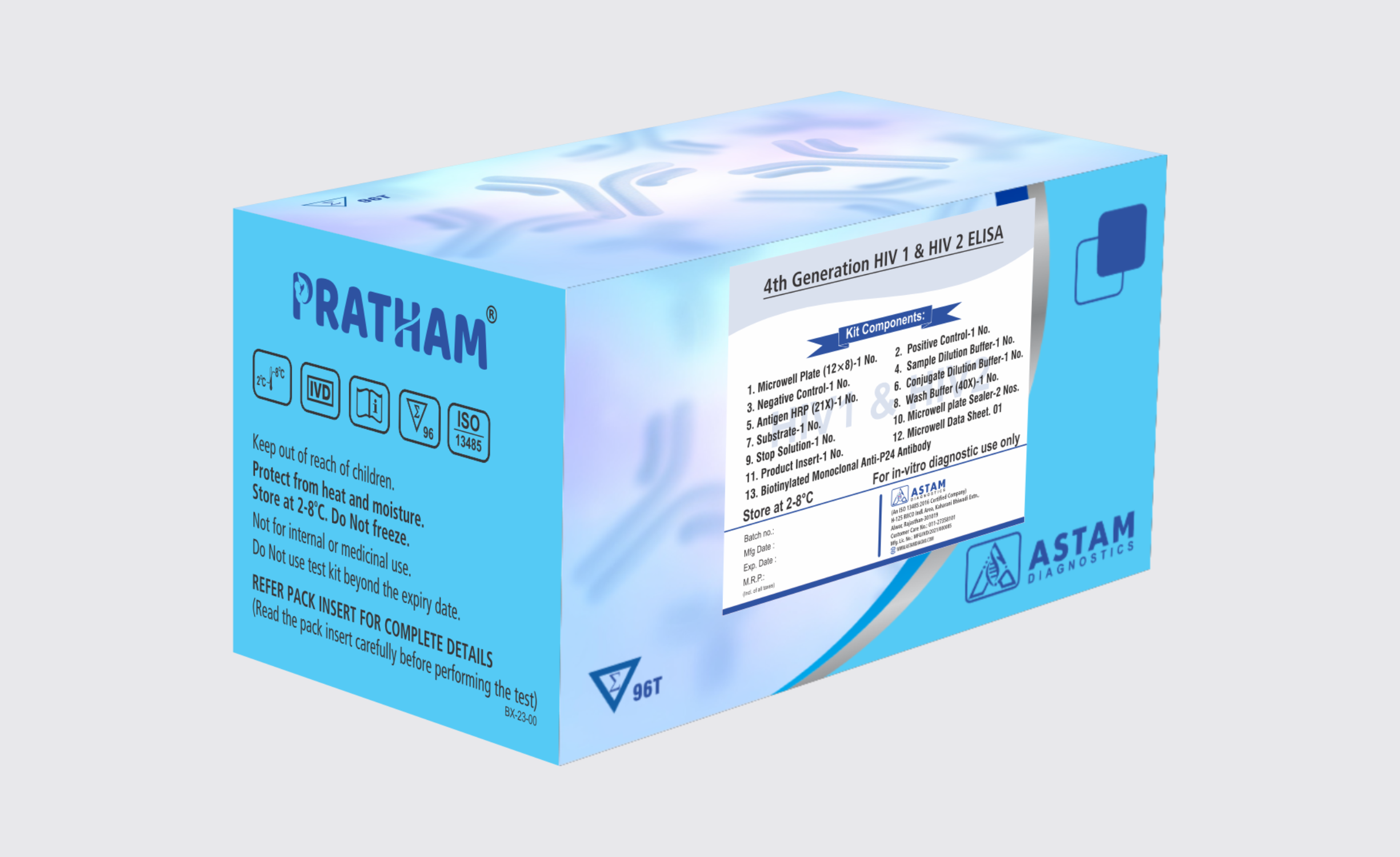 4th GEN HIV 1 & HIV 2 ELISA Kit