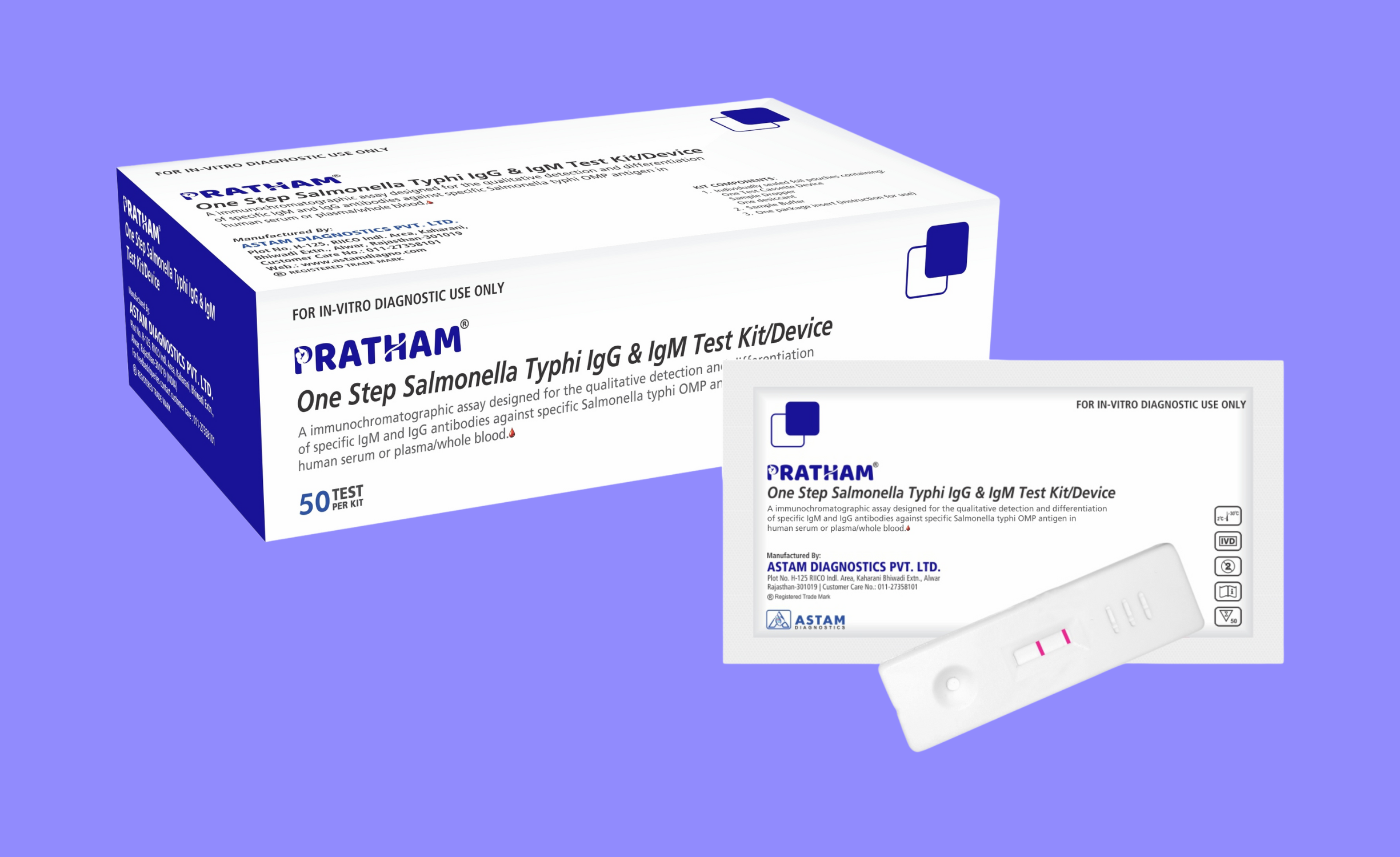 Salmonella Typhi Test Kit