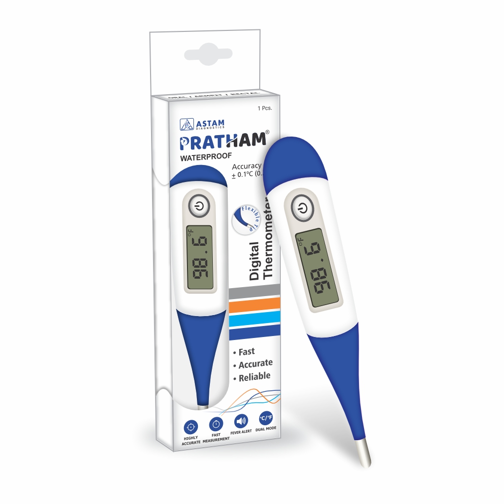 Pratham Blue Waterproof Thermometer