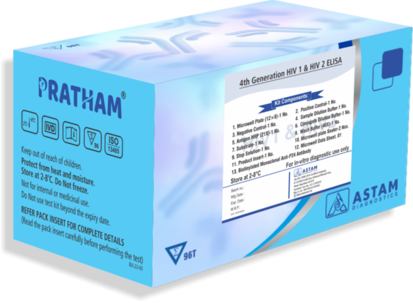 4th GEN HIV 1 & HIV 2 ELISA Kit