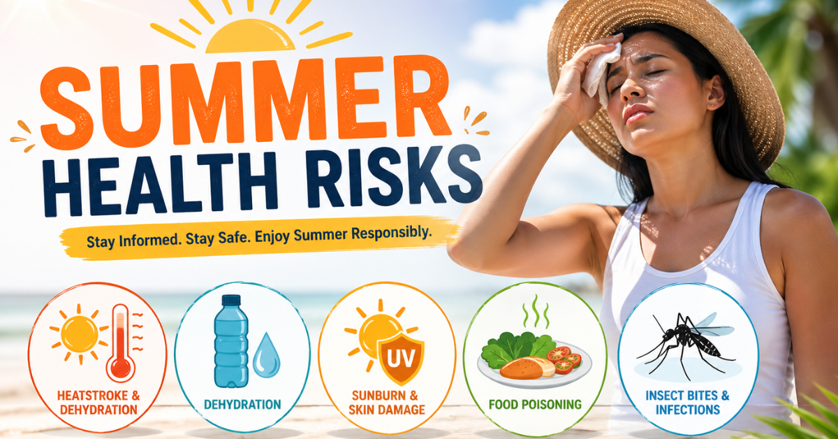 Summer Health Risks You’re Ignoring & How to Fix Them