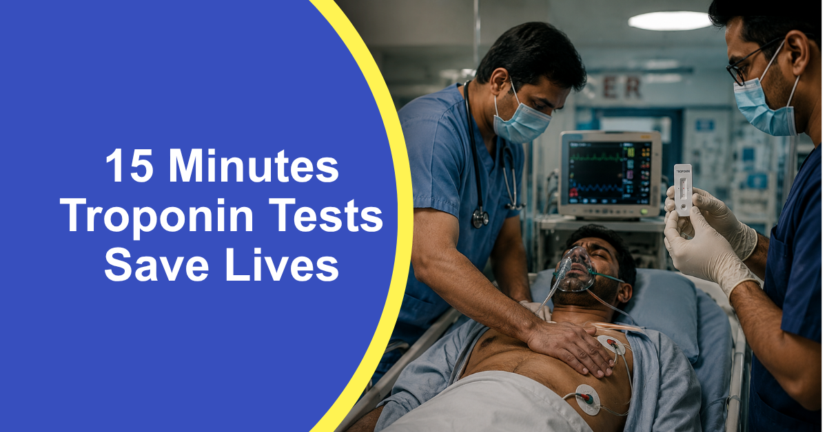 The Golden Hour: How 15-Minute Troponin Tests Save Lives in India