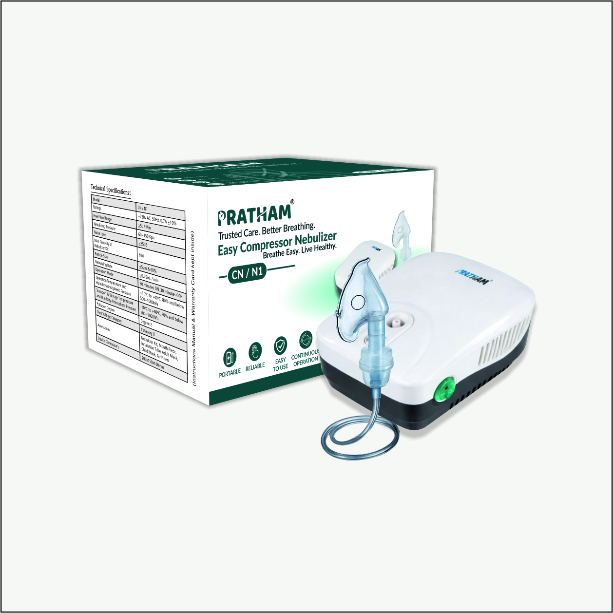 Easy Compress Nebulizer